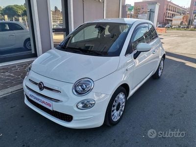 Usata Fiat 500 Lounge 69 CV (50 kW) 2019 Bianco pastello Utilitaria