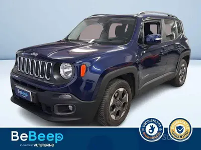 Usata Jeep Renegade Longitude 140 CV (102 kW) 2016 Blu metallizzato SUV