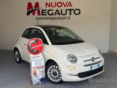Usata Fiat 500 Lounge 69 CV (50 kW) 2016 Bianco Utilitaria