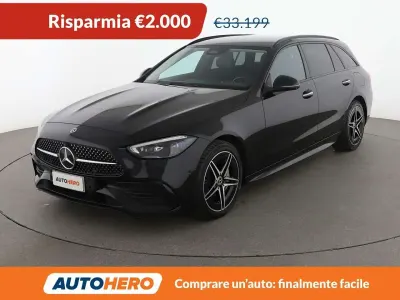 Begagnad Mercedes C300e Premium 204 HK (150 kW) 2022 Svart Kombi