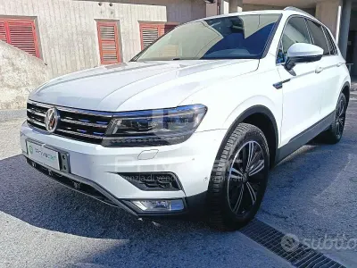 Usata VW Tiguan Executive 190 CV (139 kW) 2017 Bianco SUV