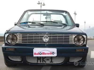 Usata VW Golf Cabriolet 50 CV (36 kW) 1981 Blu/azzurro Cabrio