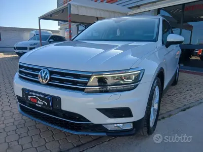 Usata VW Tiguan 150 CV (110 kW) 2017 Bianco SUV