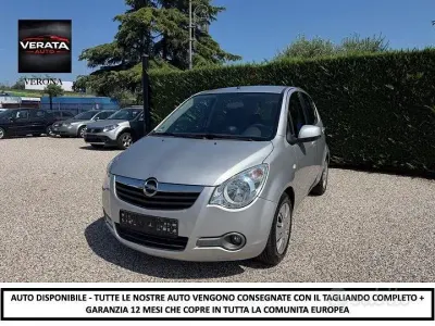 Usata Opel Agila 65 CV (47 kW) 2010 Grigio Utilitaria