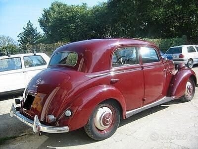 Usata Mercedes 170 52 CV (38 kW) 1950 Rosso Berlina