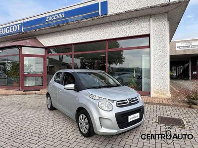 Usata Citroën C1 Feel 72 CV (52 kW) 2018 Grigio alluminio Utilitaria