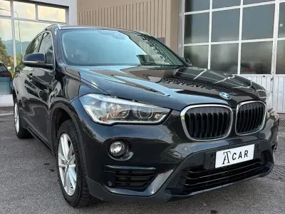 Usata BMW X1 Sport Line 150 CV (110 kW) 2017 Nero SUV
