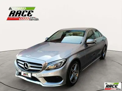 Usata Mercedes C220 Premium 170 CV (125 kW) 2014 Grigio chiaro Berlina