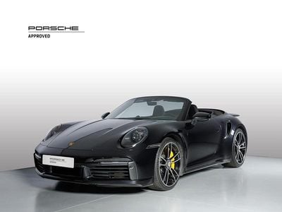 Usata Porsche 911 Turbo S Cabriolet 2021 2t nero jet metallizzato Cabrio