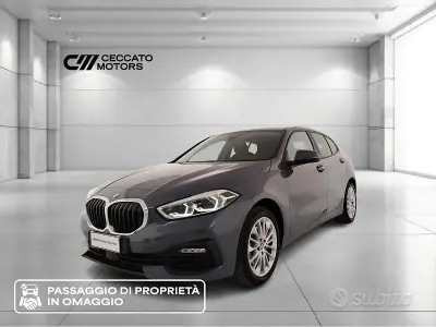 Usata BMW 116 Advantage 116 CV (85 kW) 2020 Grigio Utilitaria