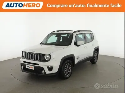 Gebraucht Jeep Renegade Longitude 120 PS (88 kW) 2018 Weiß SUV