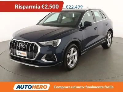 Usata Audi Q3 Advanced 150 CV (110 kW) 2019 Blu SUV