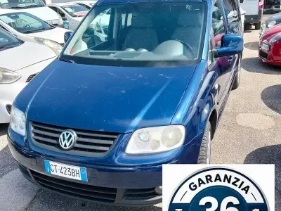 Usata VW Caddy 140 CV (102 kW) 2008 Blu Monovolume