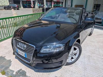 Usata Audi A3 Cabriolet Attraction 102 CV (75 kW) 2009 Nero Cabrio