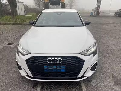 Usata Audi A3 Business 116 CV (85 kW) 2020 Bianco Berlina