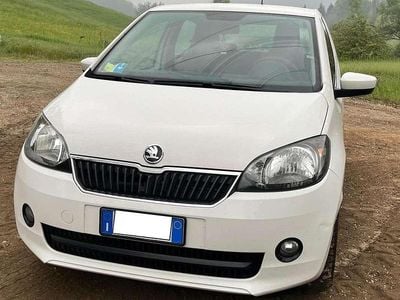 Usata Skoda Citigo G-TEC Ambition 68 CV (50 kW) 2015 Bianco Utilitaria