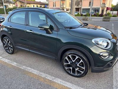 Usata Fiat 500X Cross 150 CV (110 kW) 2021 Verde SUV