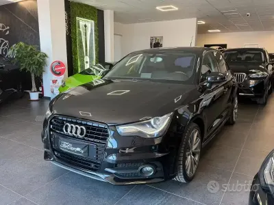 Usata Audi A1 Sportback S-Line 90 CV (66 kW) 2014 Nero Utilitaria