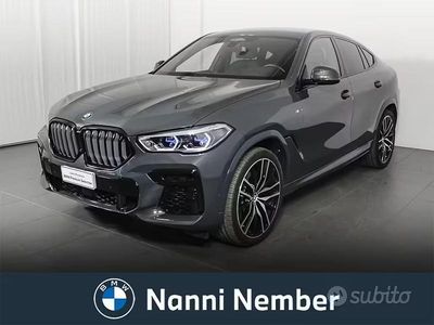 Usata BMW X6 M Sport 333 CV (244 kW) 2021 Grigio SUV