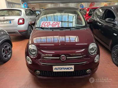 Usata Fiat 500 Lounge 69 CV (50 kW) 2018 Rosso Berlina