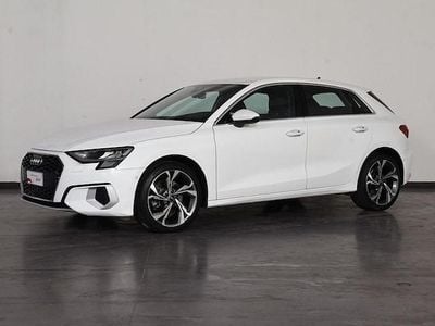 Usata Audi A3 Sportback g-tron Advanced Plus 131 CV (96 kW) 2021 Bianco ibis Utilitaria