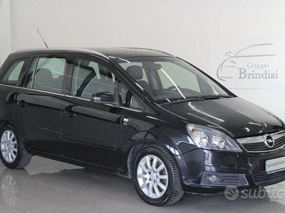 Usata Opel Zafira Enjoy 120 CV (88 kW) 2008 Nero Monovolume