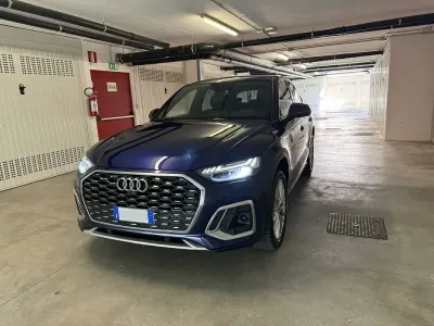 Usata Audi Q5 Sportback S-Line 204 CV (150 kW) 2021 Blu/azzurro SUV
