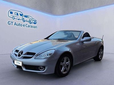 Usata Mercedes SLK200 184 CV (135 kW) 2008 Argento Cabrio