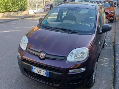 Usata Fiat Panda Easy 73 CV (53 kW) 2014 Rosso Utilitaria