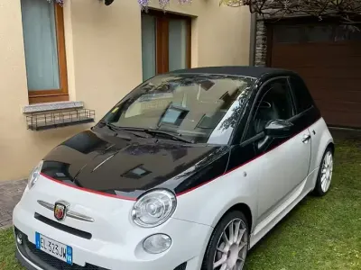Usata Abarth 500C 140 CV (102 kW) 2011 Bianco Cabrio