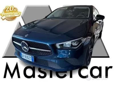 Usata Mercedes CLA200 Shooting Brake 150 CV (110 kW) 2022 Blu denim metallizzato Station wagon