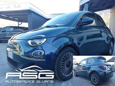 Usata Fiat 500e Business 42 kW (58 CV) 2020 Blu/azzurro Utilitaria