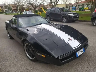 Usata Corvette C4 243 CV (178 kW) 1989 Nero Cabrio