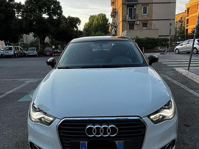 Usata Audi A1 90 CV (66 kW) 2014 Bianco Utilitaria
