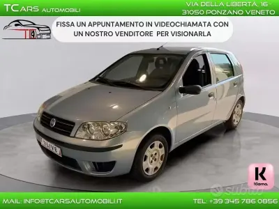 Usata Fiat Punto 60 CV (44 kW) 2006 Blu Utilitaria