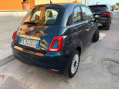 Usata Fiat 500 75 CV (55 kW) 2016 Blu Utilitaria