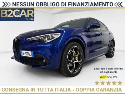 Usata Alfa Romeo Stelvio Veloce 210 CV (154 kW) 2021 Blu SUV