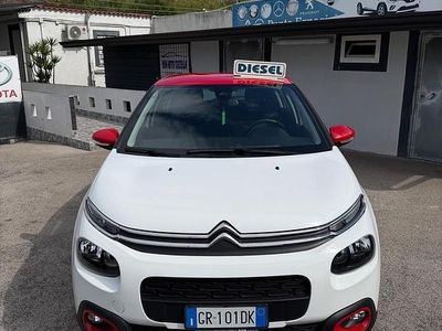 Usata Citroën C3 Shine 101 CV (74 kW) 2019 Bianco Utilitaria