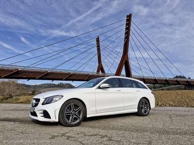 Occasion Mercedes C220 194 PK (142 kW) 2019 Wit Stationwagen