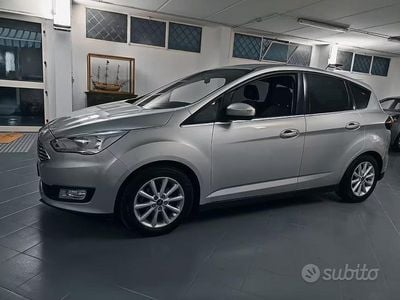 Gebraucht Ford C-MAX Titanium 120 PS (88 kW) 2018 Silber Van / Kleinbus