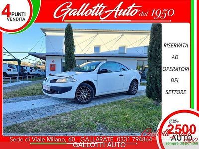 Usata Renault Mégane Cabriolet Luxe 150 CV (110 kW) 2007 Bianco Cabrio