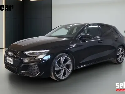 Usata Audi A3 S-Line 200 CV (147 kW) 2022 0e nero mito metallizzato Berlina