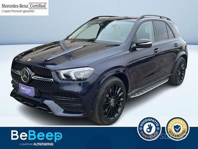 Usata Mercedes GLE350 Premium 194 CV (142 kW) 2022 Blu metallizzato SUV