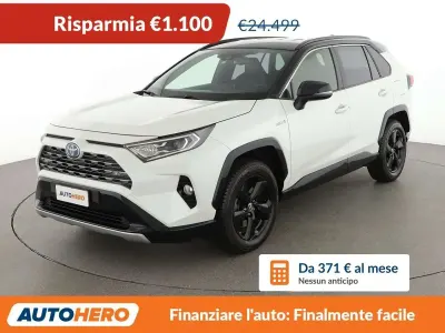 Usata Toyota RAV4 Hybrid Style 178 CV (130 kW) 2019 Bianco SUV