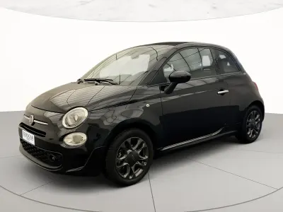 Usata Fiat 500C 71 CV (52 kW) 2021 Nero Cabrio