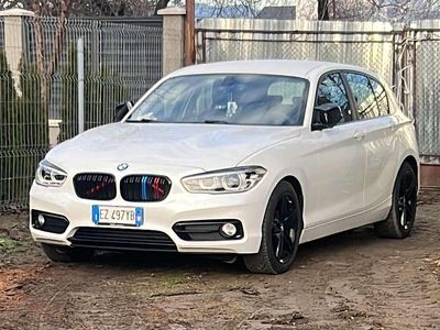 Usata BMW 116 Sport Line 116 CV (85 kW) 2015 Bianco Utilitaria