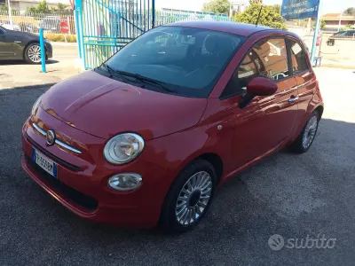 Usata Fiat 500 Pop 69 CV (50 kW) 2018 Rosso Berlina