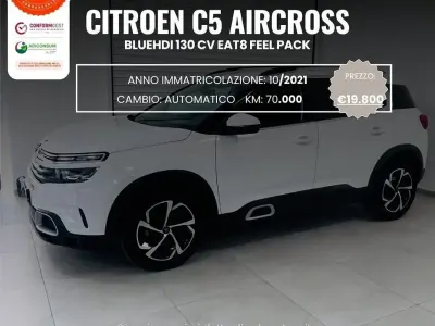 Usata Citroën C5 Aircross Feel 131 CV (96 kW) 2021 Bianco SUV