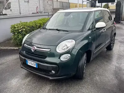 Begagnad Fiat 500L 85 HK (62 kW) 2012 Grön Minibuss