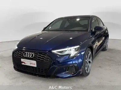 Usata Audi A3 Advanced 150 CV (110 kW) 2023 Blu/azzurro Berlina